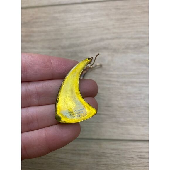 Vintage Y2K Dangle Earrings Tiger‎ - Picture 4 of 6